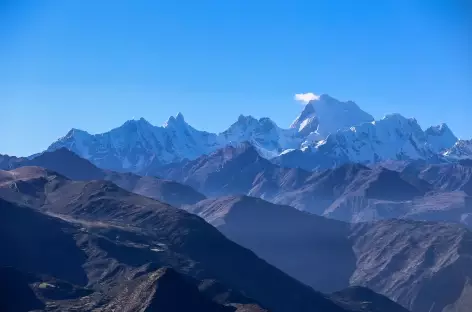 Première vue sur la Huayhuash - Pérou