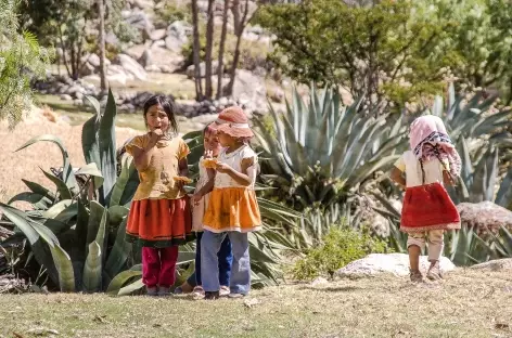 Rencontre dans la Cordillère - Pérou