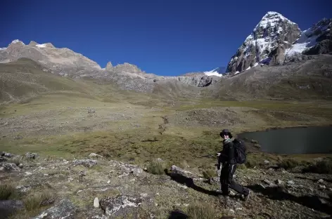 Entre les alpages de Huayhuash et la lagune Viconga - Pérou