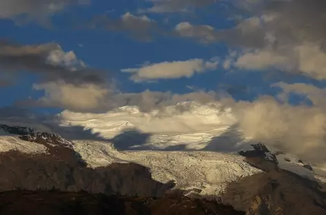 Vue sur la Cordillère Blanche depuis la Cordillère Noire - Pérou