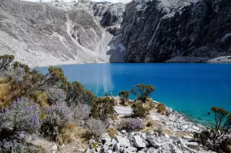 Zoom sur la laguna 69 - Pérou