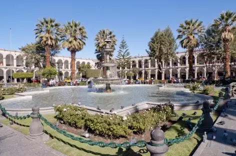 Plaza de Armas d'Aréquipa - Pérou - 