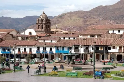 La plaza de Armas de Cusco - Pérou