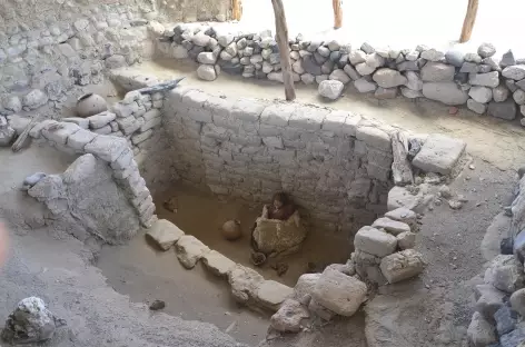 Le cimetièrede de momies de Chauchilla - Pérou - 