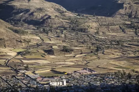 Vue sur Chivay - Pérou - 