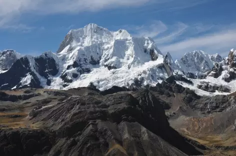 Entre le col Yausha Punta et la lagune Jahuacocha - Pérou