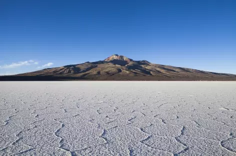 Salar d'Uyuni et volcan Tunupa - Bolivie