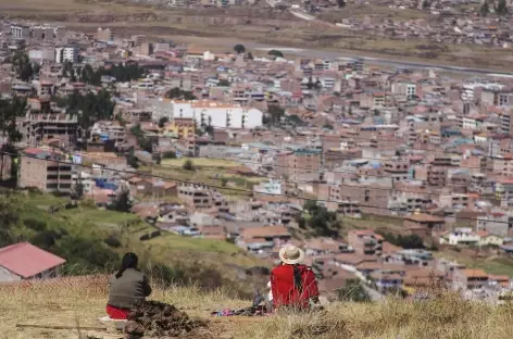 Fin de la randonnée au-dessus de Cusco - Pérou