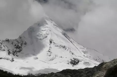 La magnifique pyramide glaciaire de l'Artesonraju