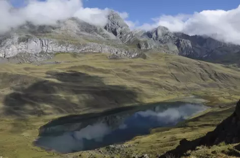 Au-dessus de la lagune d'Alcaycocha - Pérou