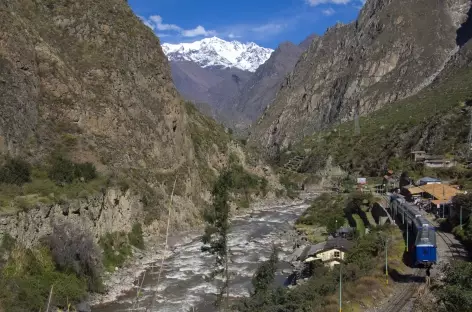 Le train entre Aguas Calientes et Ollantaytambo - Pérou