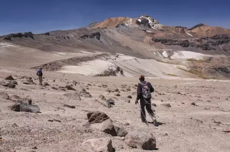 Paysage lunaire vers Carhuasanta - Pérou