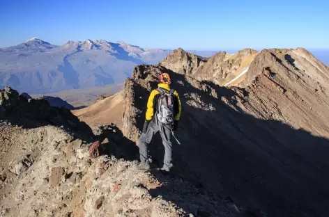 Sur la crête du Mismi - Pérou