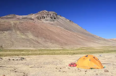 Campement à Confluencia - Pérou