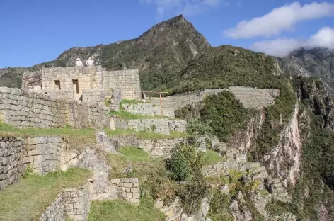 Sur le site du Machu Picchu - Pérou - 