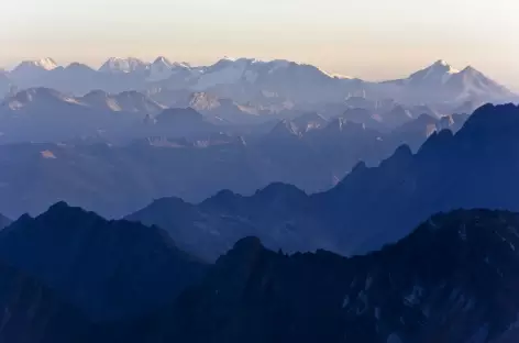 Lever de soleil dans la Cordillère Huayhuash - Pérou