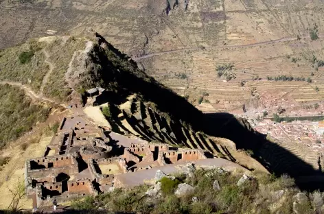 Chinchero > Moray > Maras > Ollantaytambo. Train > Aguas Calientes (2070 m)