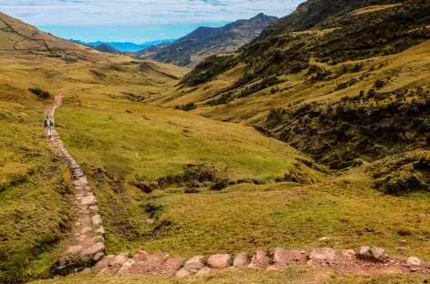 Descente du col Choquetacarpo - Pérou