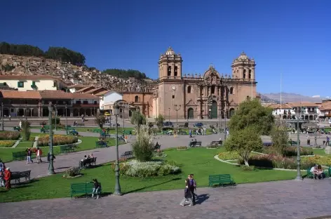 Cusco, la place d'Armes - Pérou - 