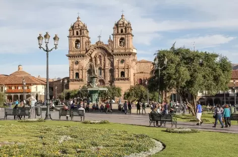 Cusco, la plaza de Armas - Pérou