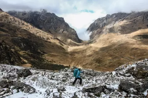 A l'approche du col Choqetacarpo - Pérou