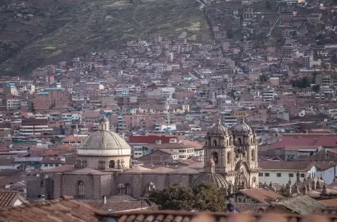 Cusco, vue sur la cathédrale - Pérou - 