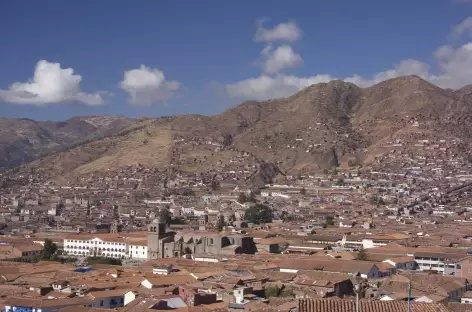 Les toits de tuile de la ville de Cusco - Pérou