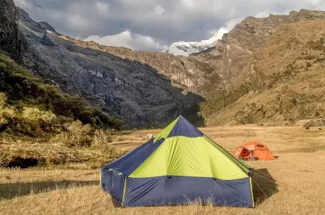 Notre camp à Ocshapampa - Pérou