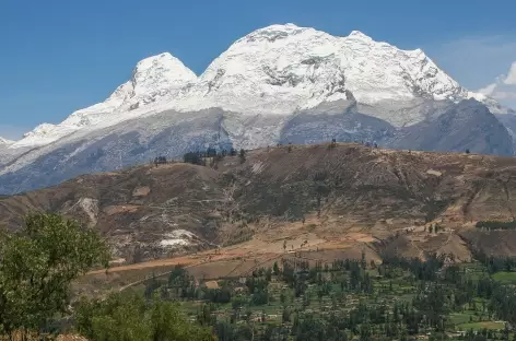 Vue sur le Huascaran depuis Carhuaz - Pérou