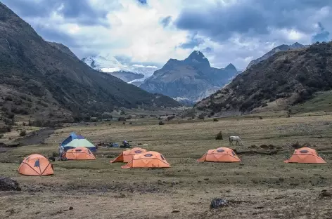 Notre camp à Juitush - Pérou