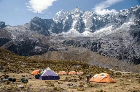 Notre camp à Tuctubamba - Pérou