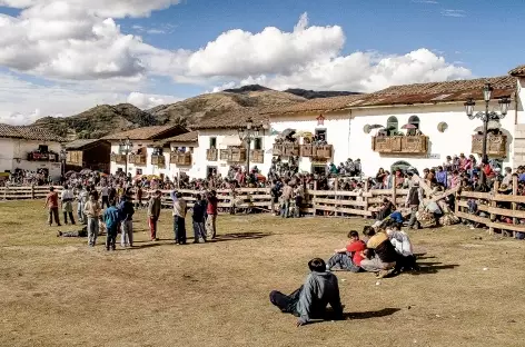 Fête religieuse au village de Chacas - Pérou