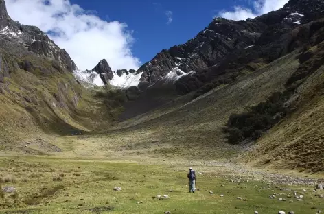 Montée au col Yanacon - Pérou
