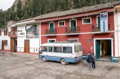 Départ du village de Chavin - Pérou