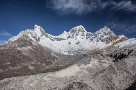 Balade vers la lagune 69, vue sur les Huandoy - Pérou