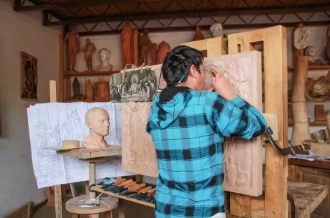 L'atelier d'apprentissage aux métiers d'art de Mato Grosso - Pérou