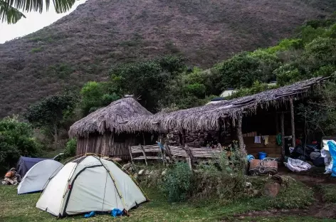 Notre 1er camp à Santa Rosa Alto - Pérou