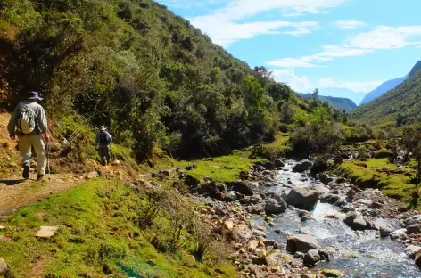 Sur les bords de la rivière Zapatero - Pérou