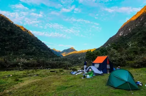Notre camp à Vista Alegre - Pérou