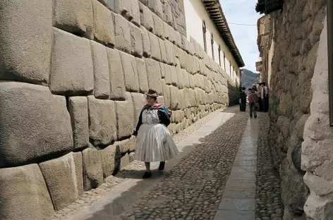 Ambiance dans les ruelles incas de Cusco - Pérou - 
