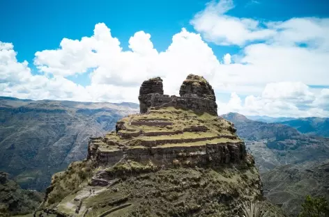Site Inca de Waqrapukara - Pérou