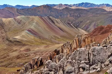 Montagnes rayées à Palcoyo_Pérou