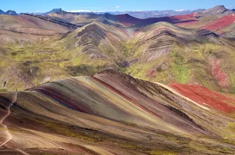Montagnes rayées à Palcoyo_Pérou