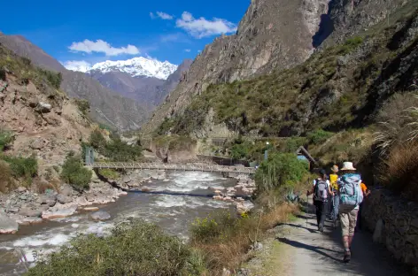 Chemin de l'Inca, le long du rio Vilcanota - Pérou - 