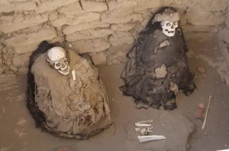 Nasca, momies du site pré-inca de Chauchilla - Pérou