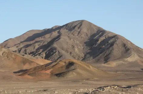 Nasca, paysage autour du site pré-inca de Chauchilla - Pérou