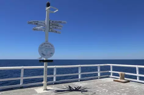 au bout du ponton de Busselton - Australie