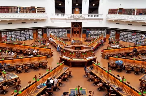 La bibliothèque de Melbourne - Australie