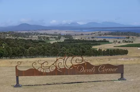 Arrivée dans le parc de Freycinet - Tasmanie