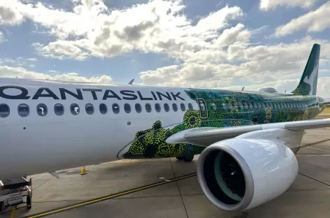 Qantas, aux motifs aborigènes